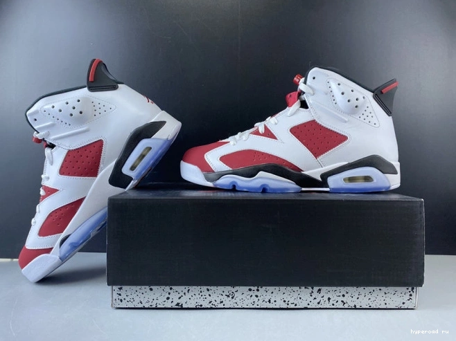 'CARMINE' RETRO 6 AIR JORDAN 2014 384664-160 1102